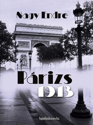 cover image of Párizs, 1913